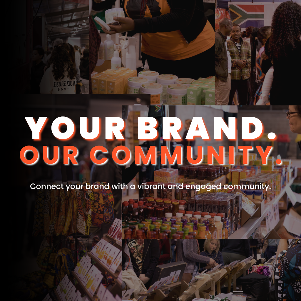 Afrika Bazaar sponsorship — build your brand